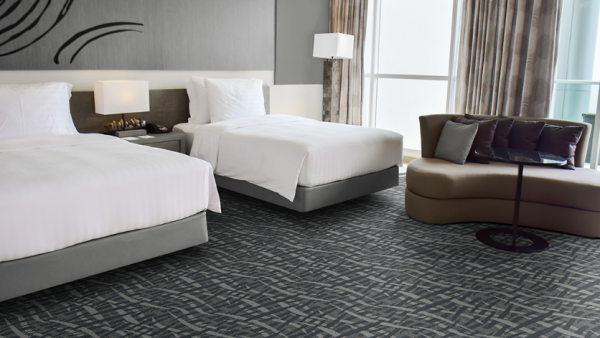 Deluge II hotel carpet for hospitality
