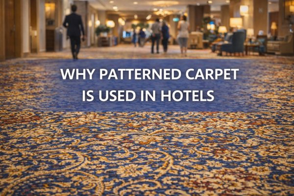 hotel patterned carpet